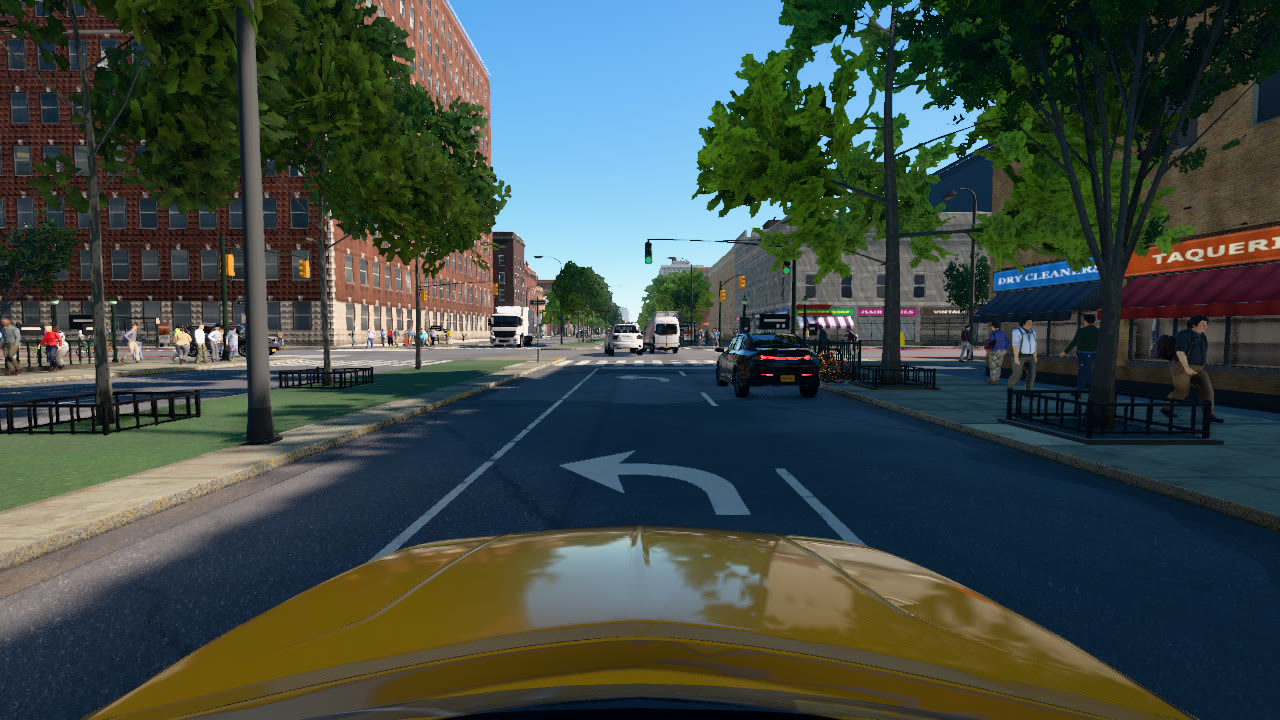 The dashcam halfway